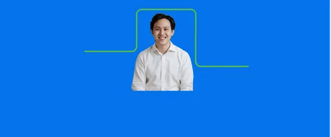 A man smiling