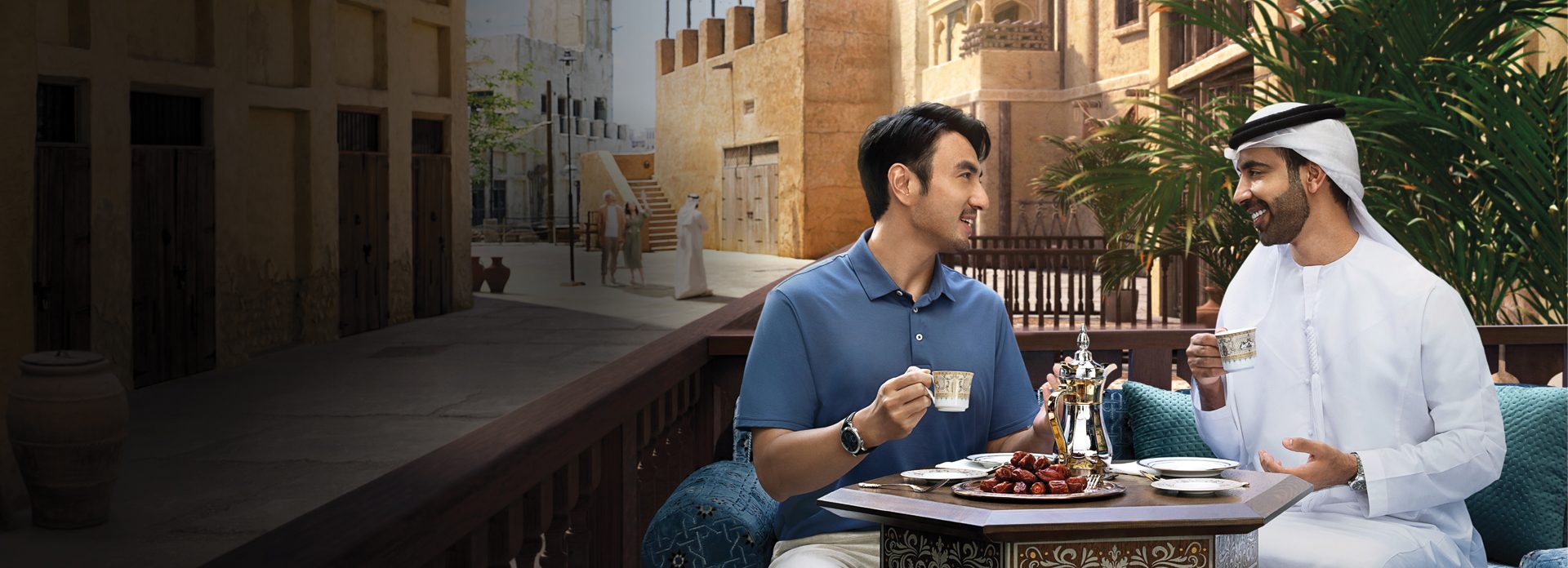 Cross Border - Drinking tea