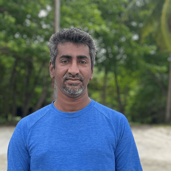 A portrait of Pradeep