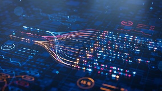 interconnecting nodes of data