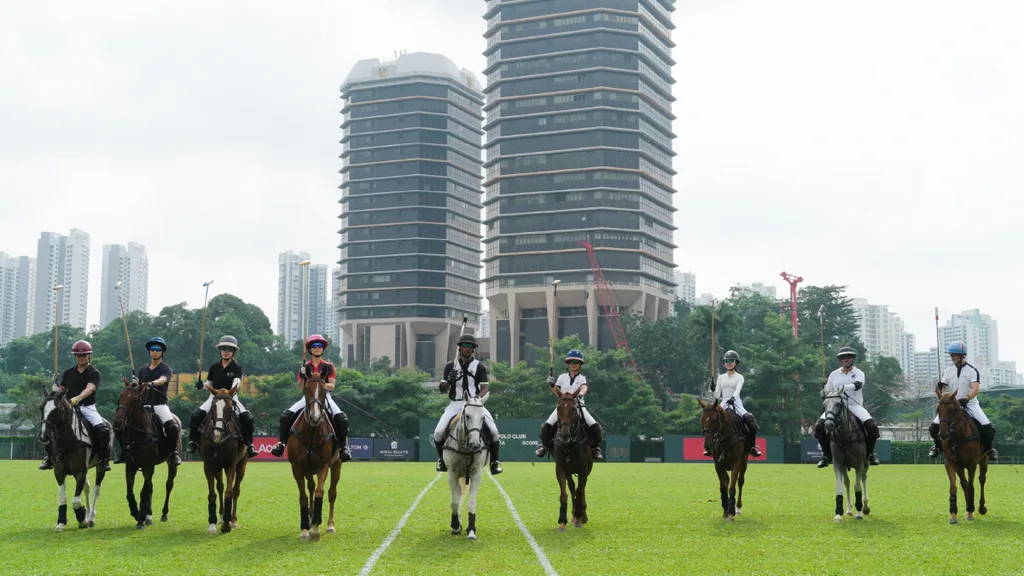 A group of rider on horses