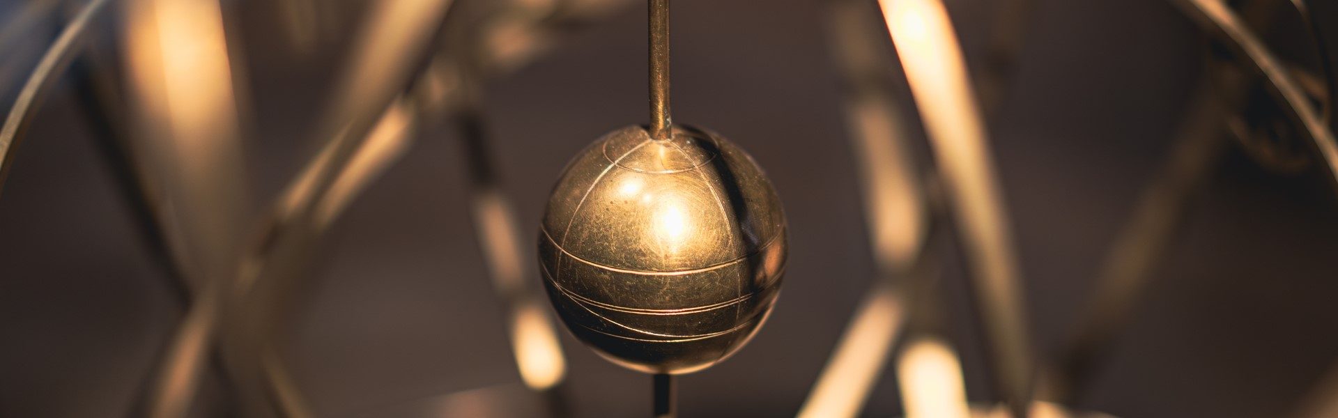 close-up image of astronomical globe
