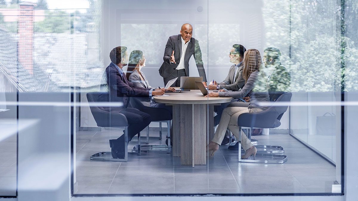 Group of people in a meeting