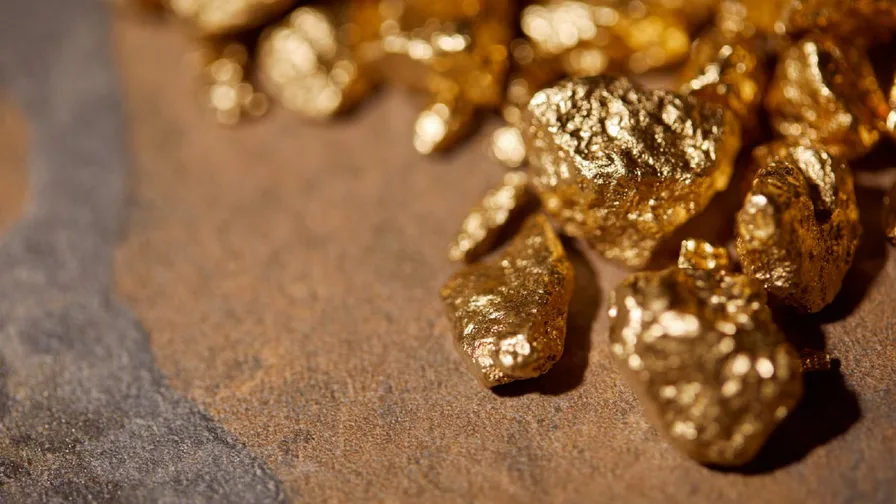 Image of gold nuggets