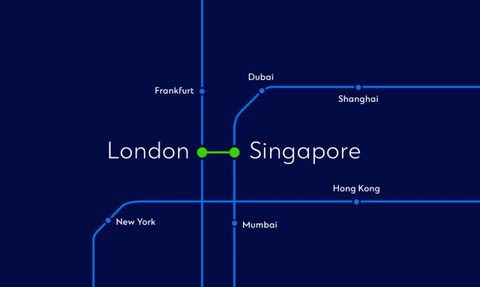 vector illustration - navigator for mobile