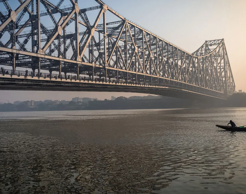 Image of Howrah Bridge, Kolkata, India
