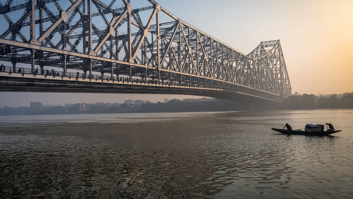 Image of Howrah Bridge, Kolkata, India