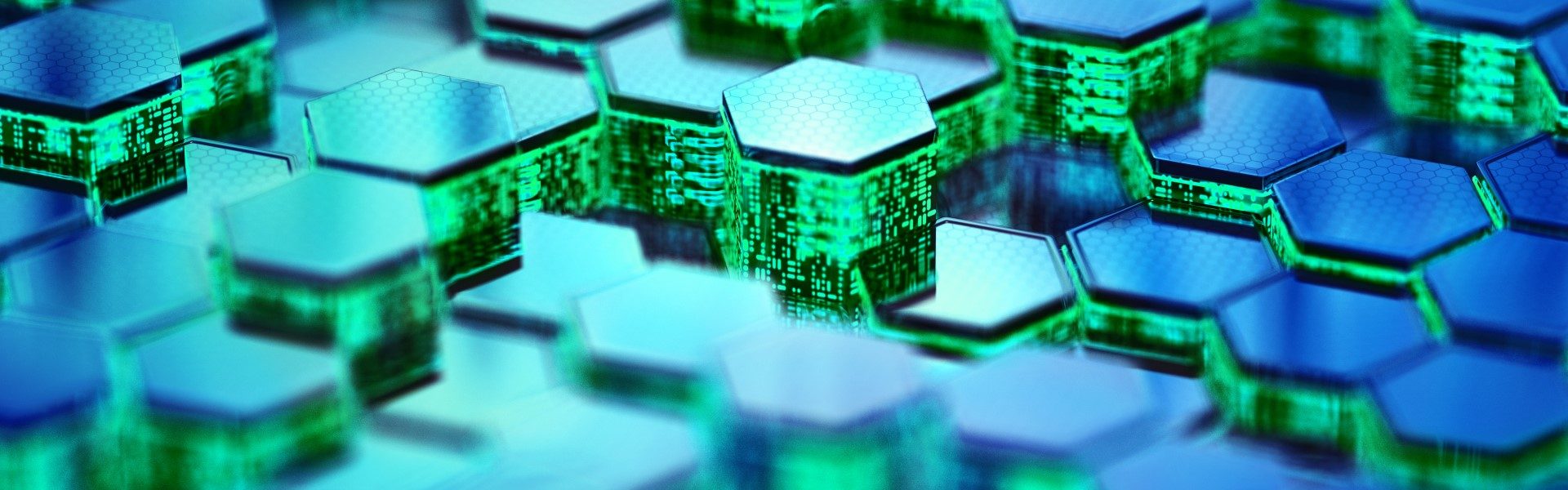 stack of digital cubes