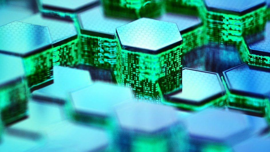 stack of digital cubes