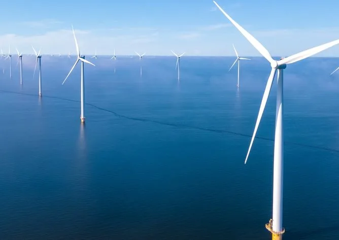 wind turbines