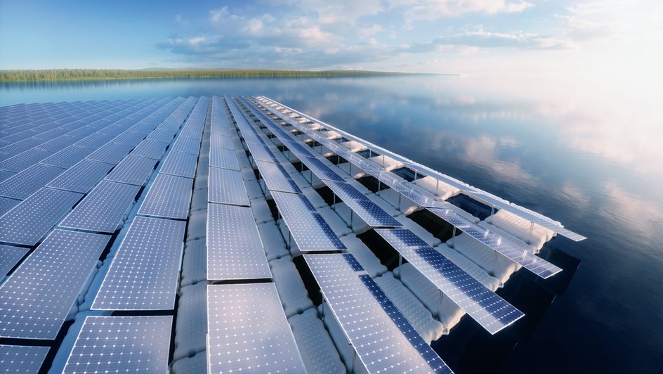 A series of solar panels
