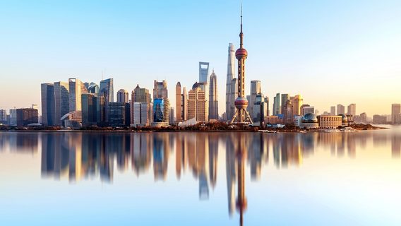 skyline image of Shanghai, china