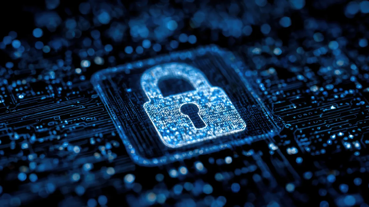 An image of digital lock