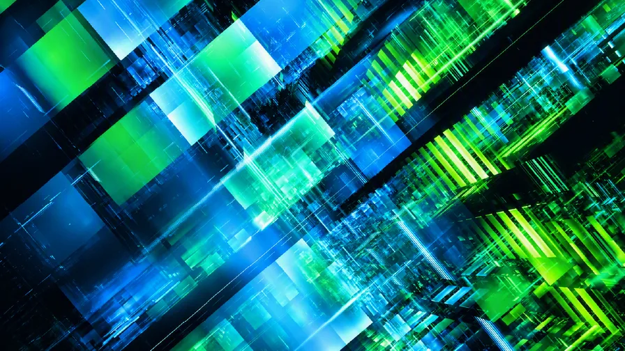 Image of digital blocks