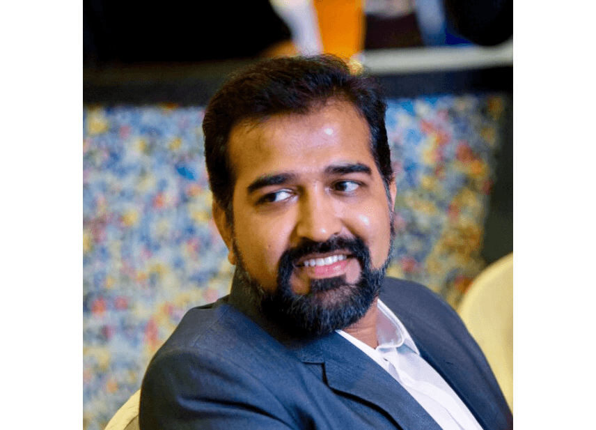 A portrait of Siddharth