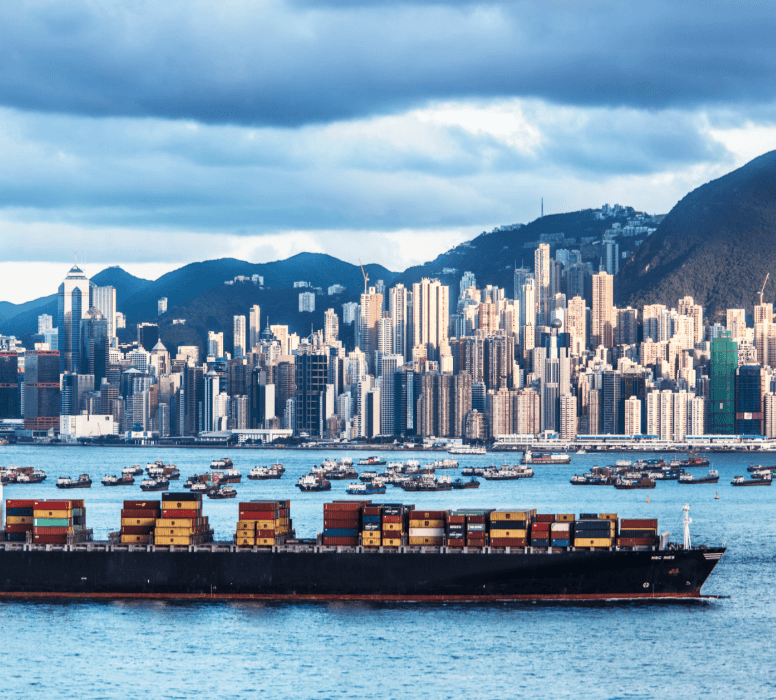 Overseas trade in ship