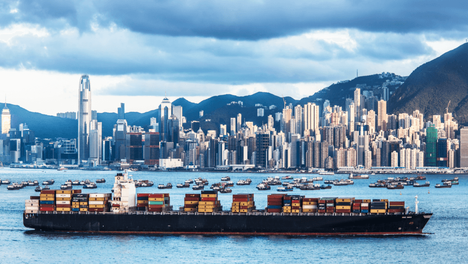 Overseas trade in ship