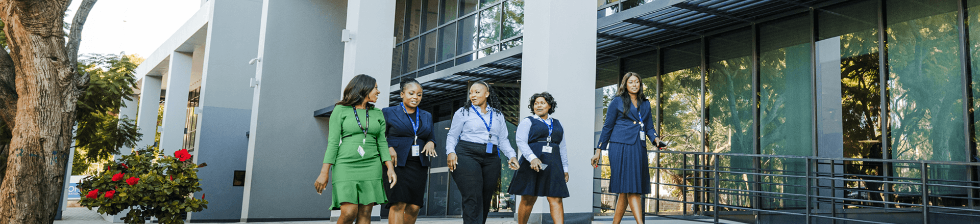 A group of women walking