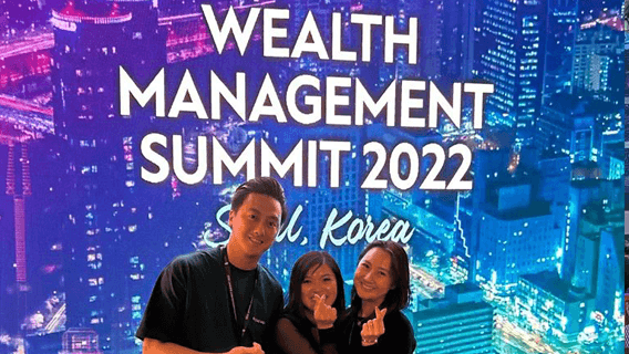 Walter at the wealth management summit