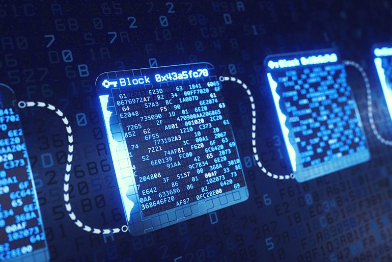 Image of a digital chip