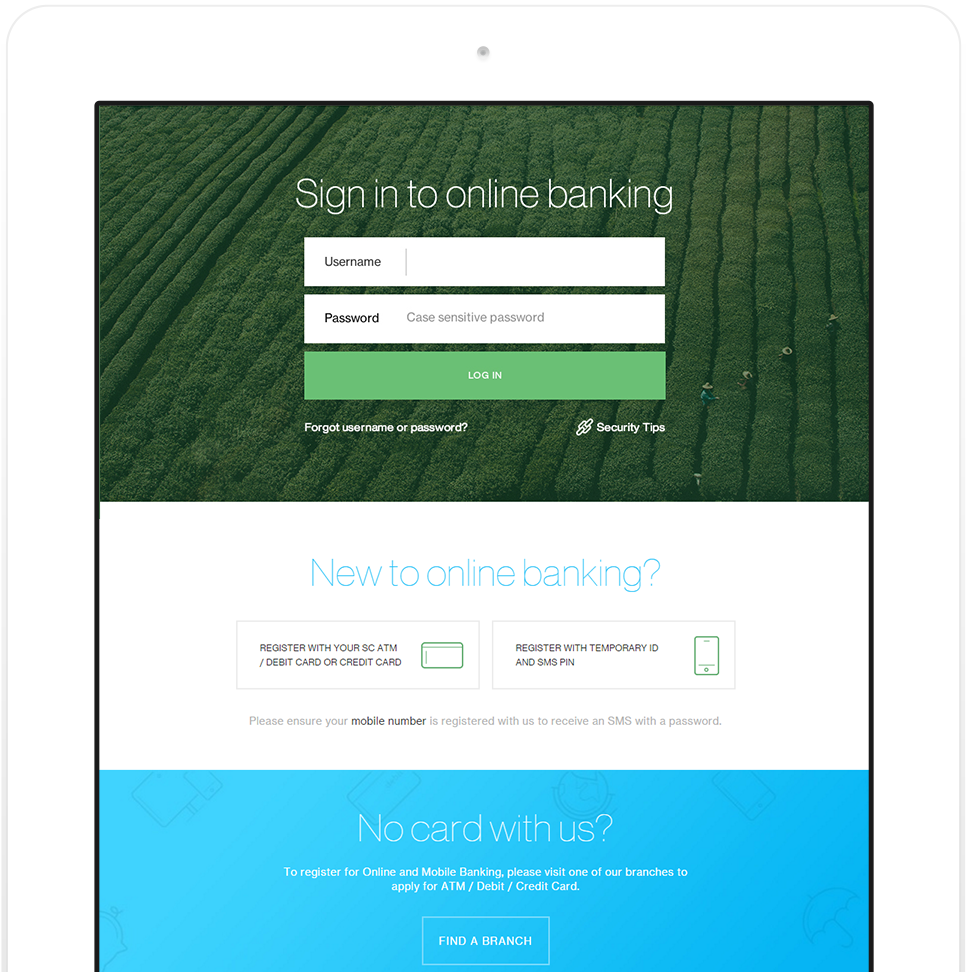 Fresh new face of online banking | Standard Chartered ...