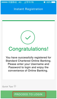 Registration Online Banking Bank With Us Standard Chartered China