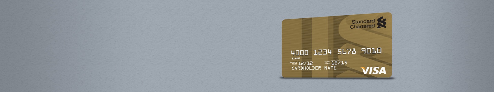 VISA Gold Card - Save - Standard Chartered Bank Ghana
