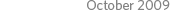 eNewsletter - October 2009