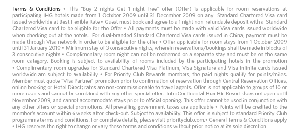 Terms and conditions