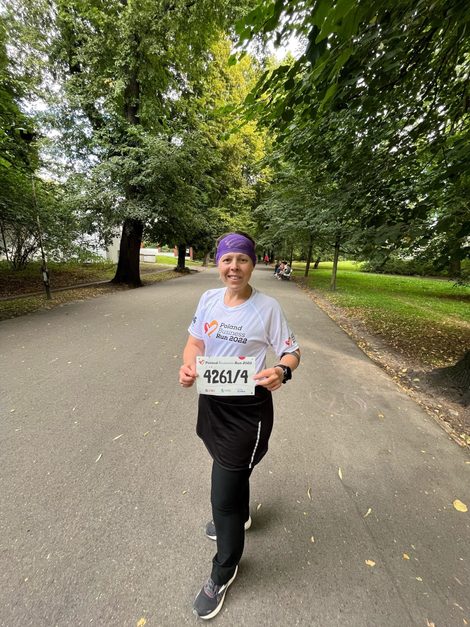 Patrycja enjoys her involvement in Poland Business Run 2023