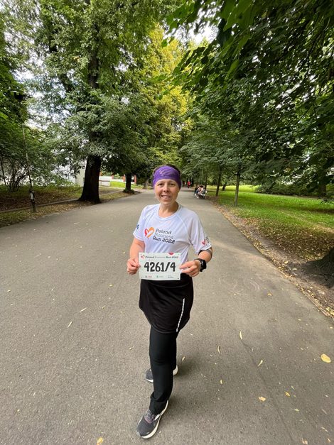 Patrycja enjoys her involvement in Poland Business Run 2023