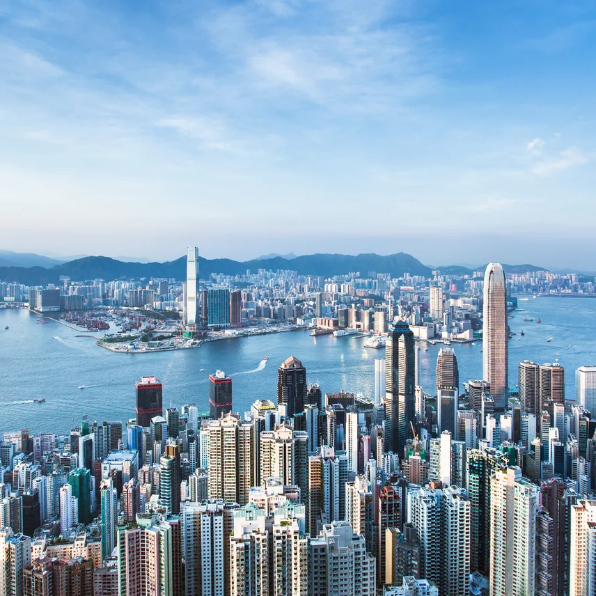 A prosperous city in the clouds