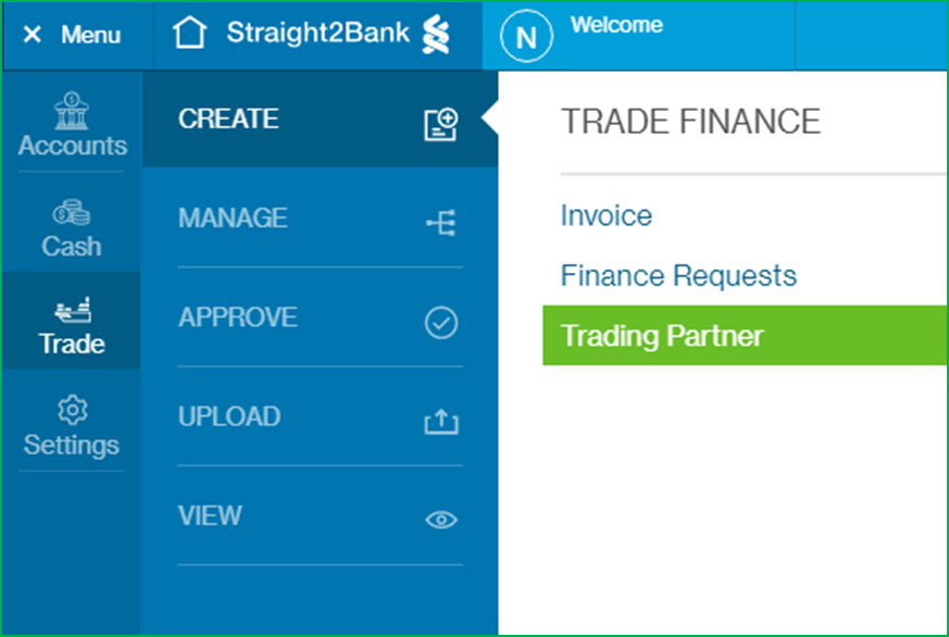 Create Trading Partner