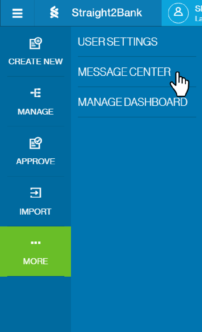 dashboard-message-center