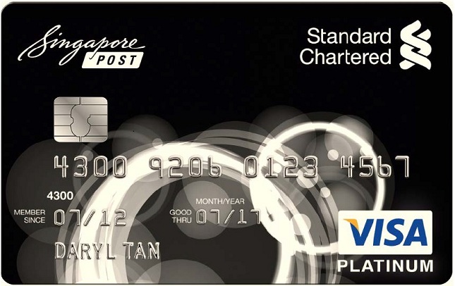 SingPost Platinum Visa Credit Card