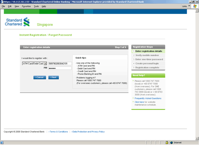Standard Chartered Bank Singapore Branch Code