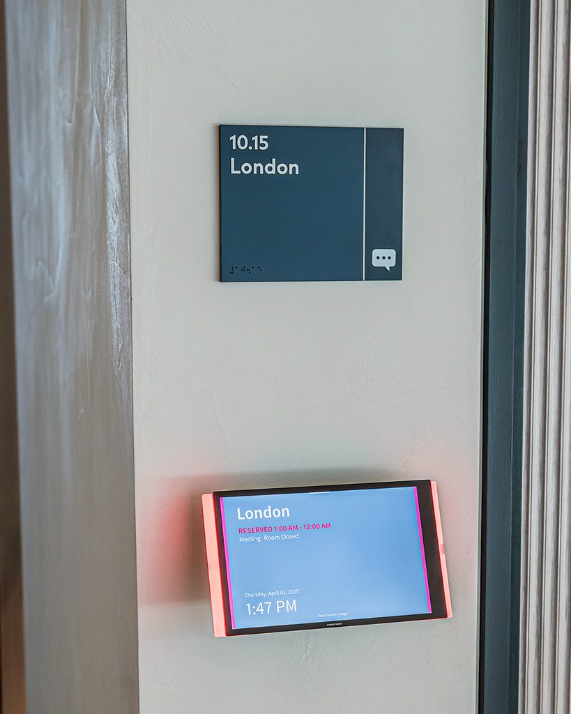 10th floor interior of Standard Chartered’s London office
